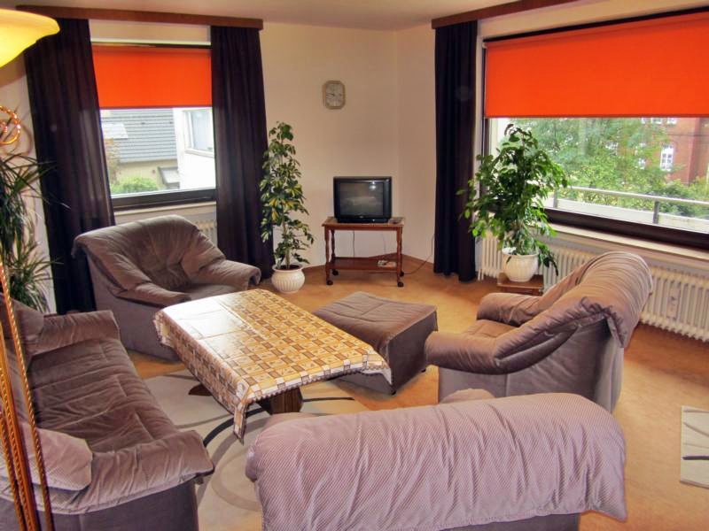 Wohnzimmer in der Ferienwohnung Oldenburg / Donnerschwee